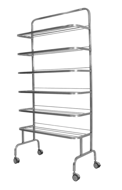 BOT 06, stojan na zdravotní obuv, nerez